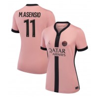 Camiseta Paris Saint-Germain Marco Asensio #11 Tercera Equipación Replica 2024-25 para mujer mangas cortas